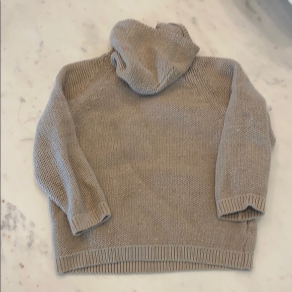 Oatmeal Zara 18-24 month sweater - Picture 3 of 4